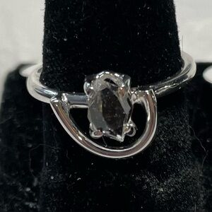 Herkimer diamond ring